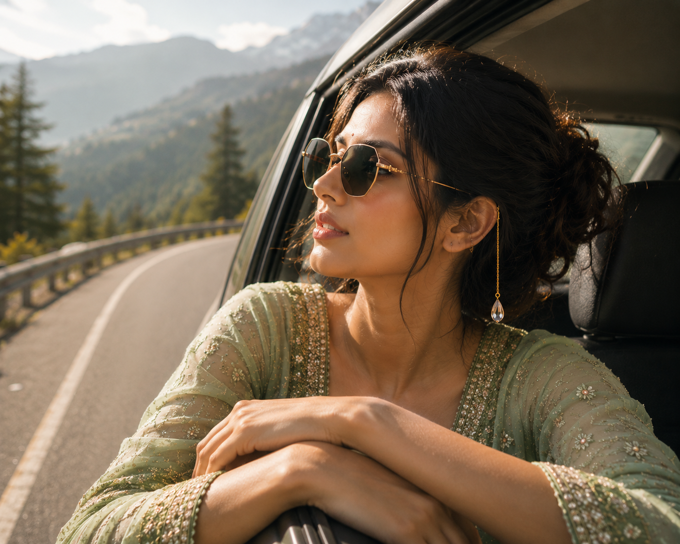 Nirvana elegant evening look